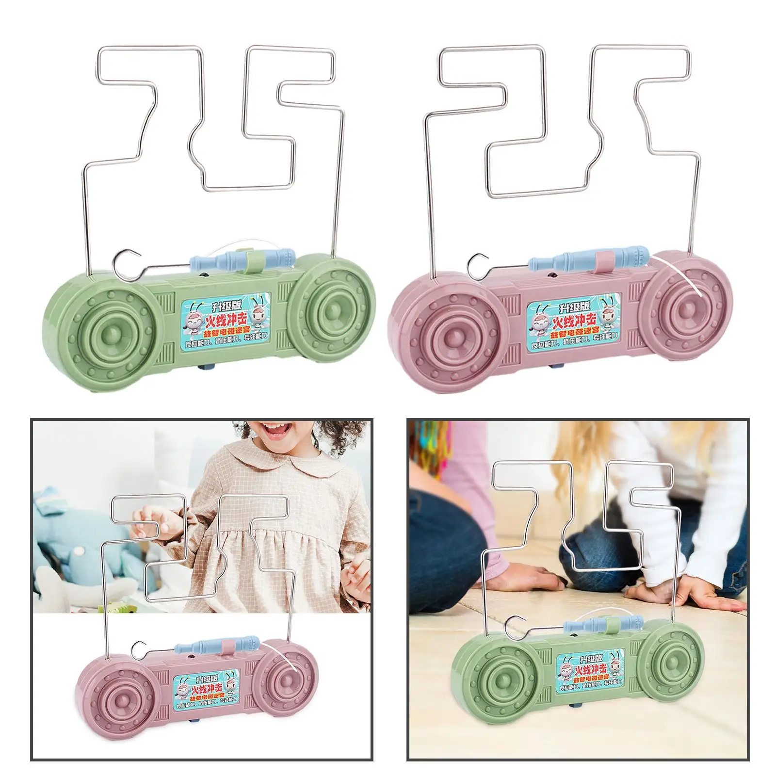 

Electric Maze Toys Shock Toy Buzz Wire Game Toy for Kids Teens