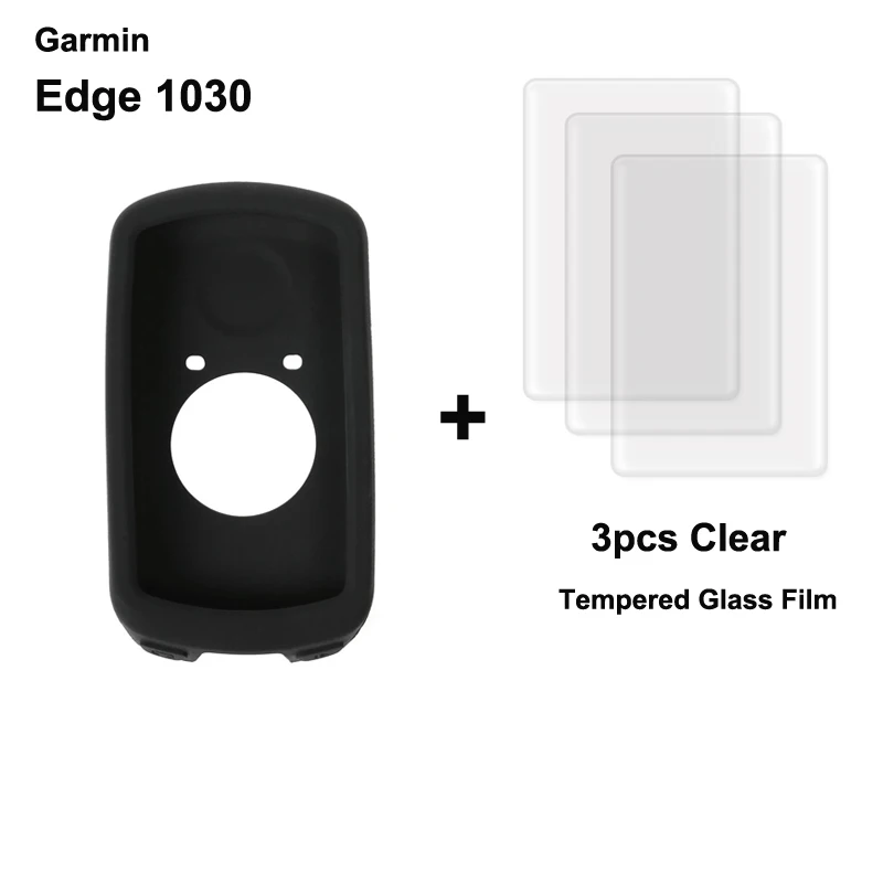 Garmin Edge 130 plus 520 530 540 830 840 1000 1030 1040 Explore 520 Plus GPS 컴퓨터용 화면 보호 필름, 케이스 1 개, 케이스 3 개