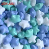 Soft Plastic Ball Pit Toys for Children Eco-friendly Ball Pool Ocean Wave Outdoor Play Tent Ball Colorful Balls Heart Star 50pcs 5