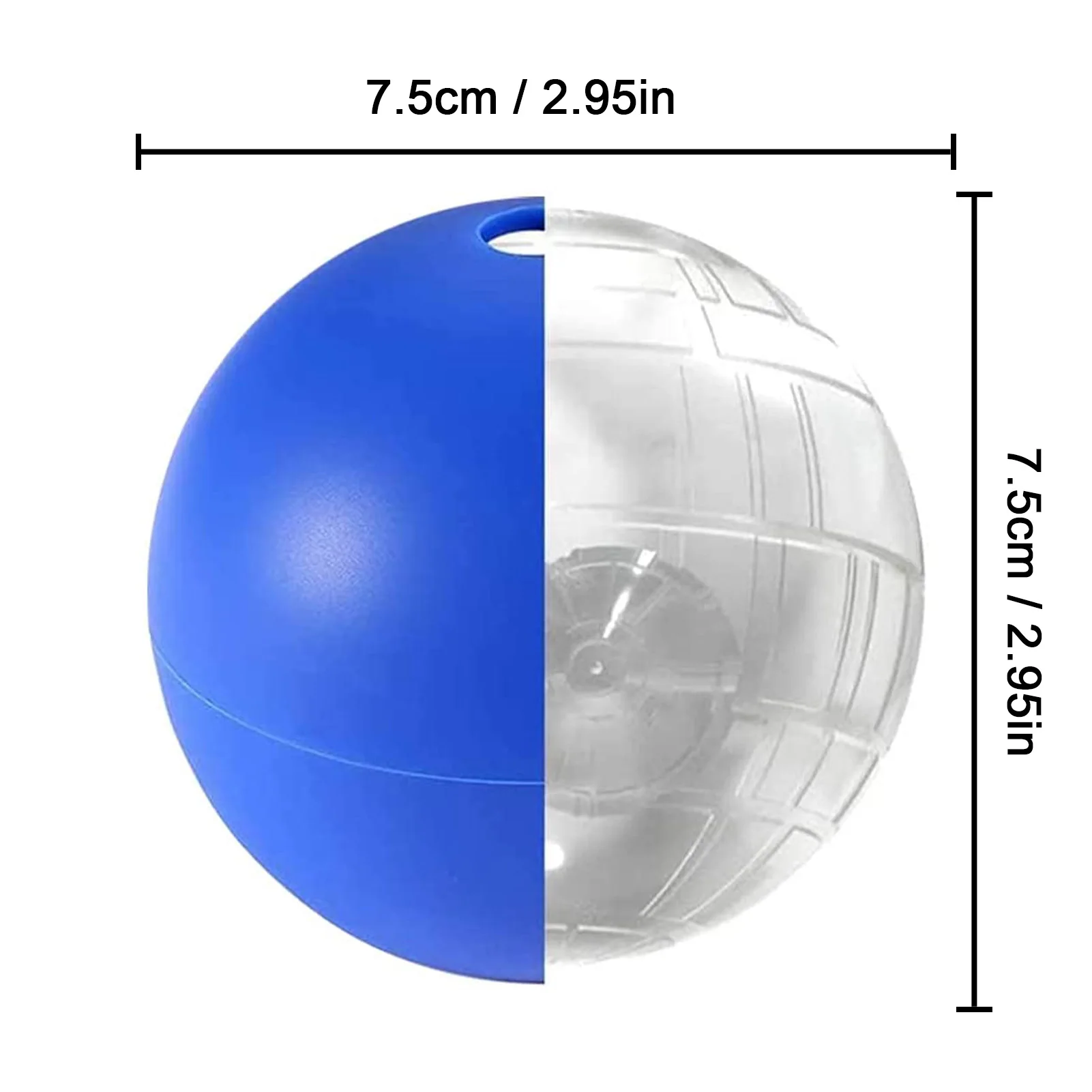 1Pc Ice Ball Maker Mold-Blue Silicone Ice Cube Tray for Star Wars