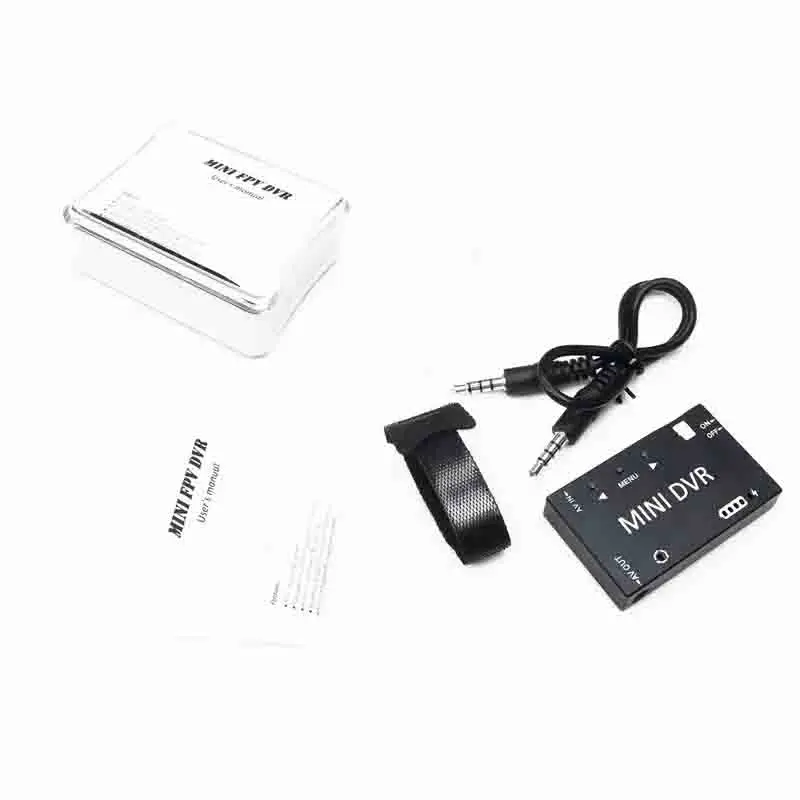 미니 내장 배터리 NTSC PAL 전환 가능 FPV DVR 비디오 오디오 레코더 모듈 (RC 레이싱 드론 FPV 모델용)
