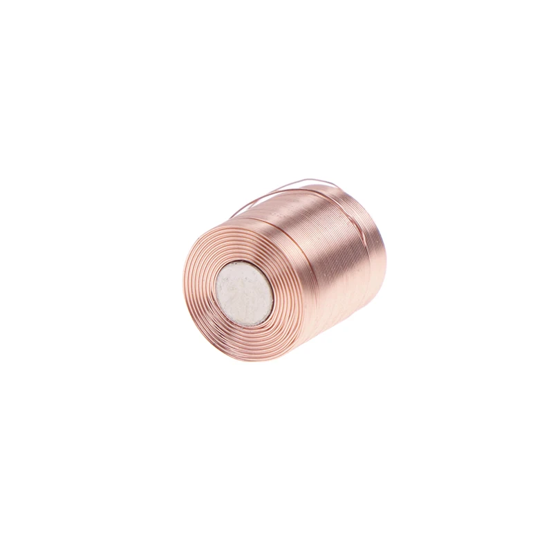 Micro Electromagnet Coil 9x10mm with Iron Core, 0.16mm Copper Wire 26 Ohm Resistance, Mini Solenoid for DIY Electronics