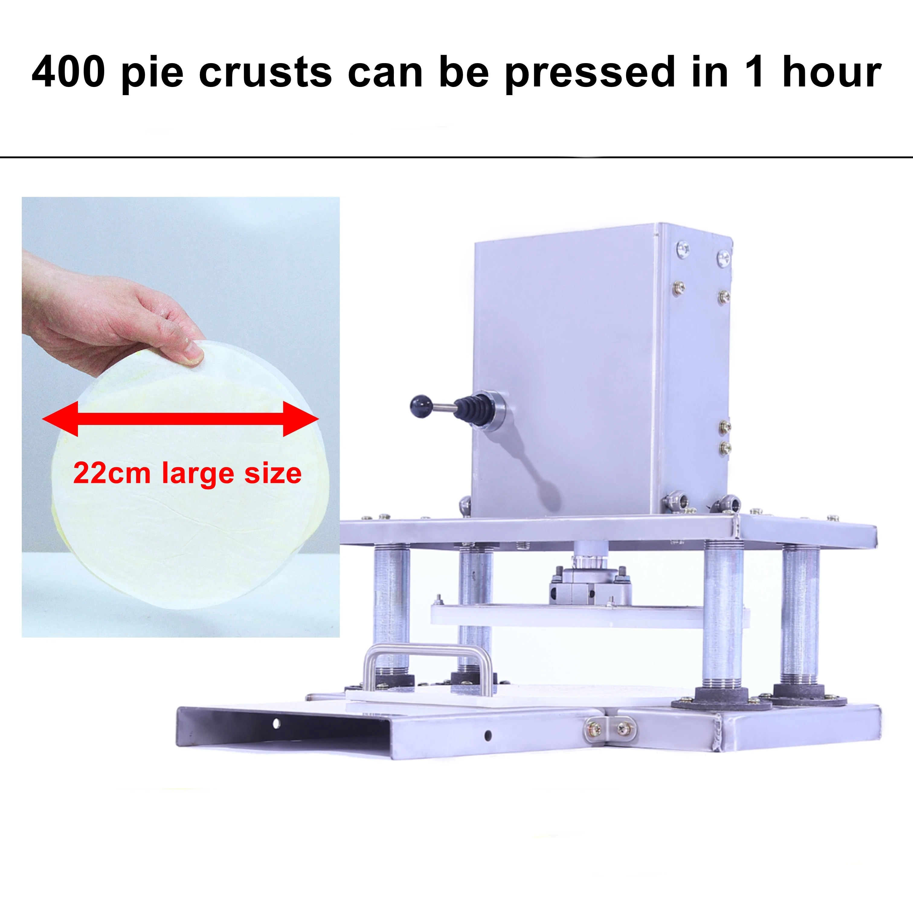 Commercial cake pressing machine hand-held cake Laotongguan skin pressing machine tortilla burning artifact