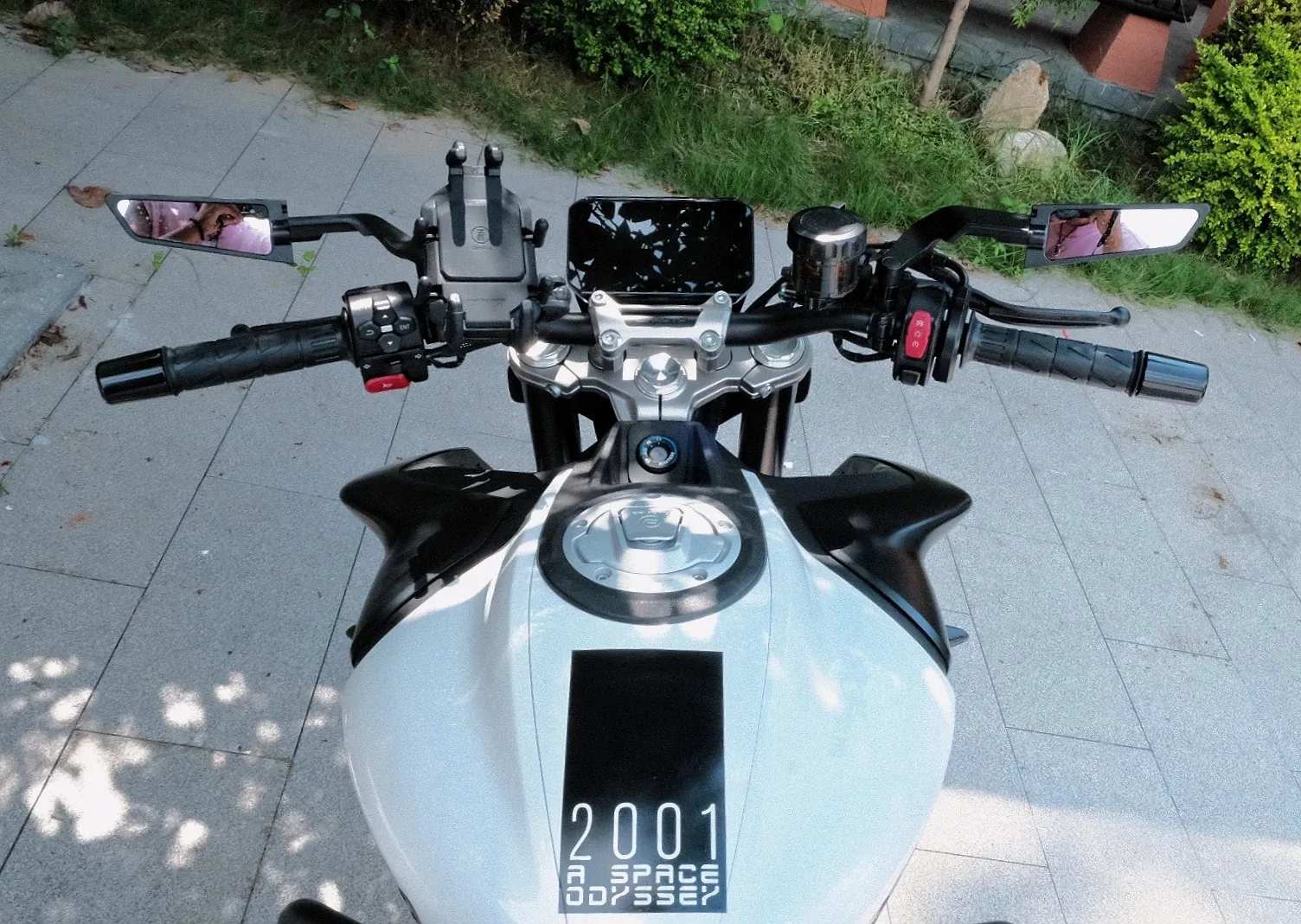 NK 450NK 650NK 675NK 800NK 오토바이 미러 스텔스 윙렛 미러 키트 조절식 미러 오토바이 윙 미러