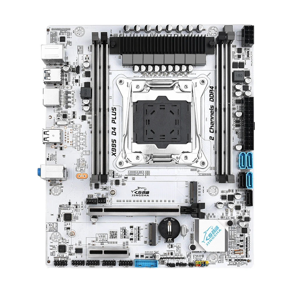 X99 D4 Plus Motherboard combo and processor xeon E5 2680 v4 Kit support DDR4 NVME M.2 placa mae mainboard LGA 2011 V3 X99 Set 2