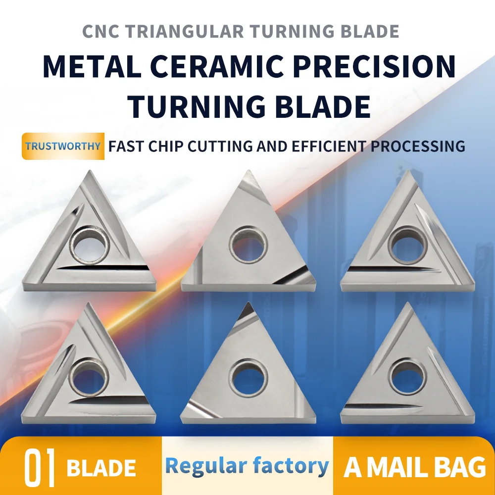 Fine Grinding Cermet Insert TNGG160402R-S TNGG160404R-P TNGG160404 Cermet Turning Tools CNC Lathe Cutter Cutting Tool Parts