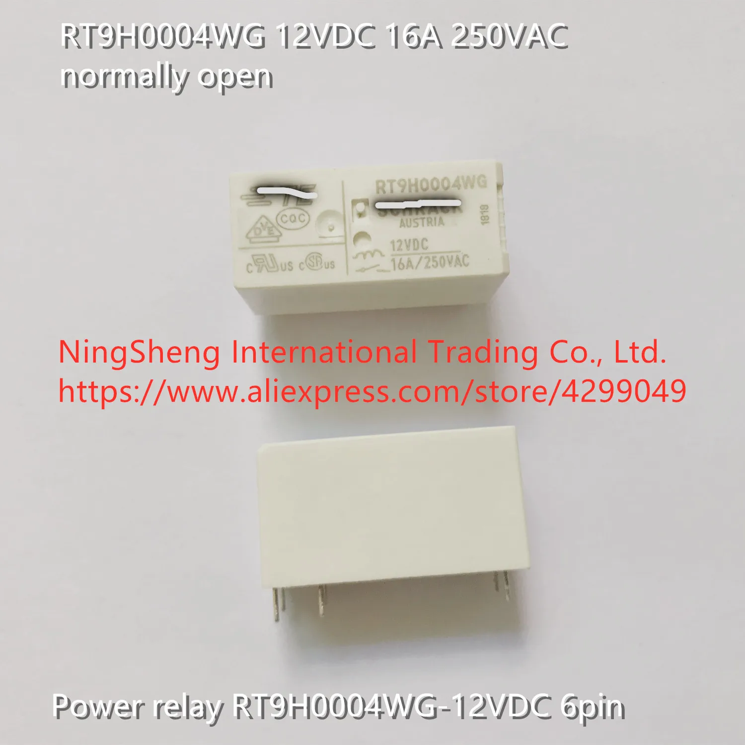 Composants électroniques Ah 5pcs ORIGINAL Dec DU1PU 12VDC 12 V DC 16 A RELAIS #x - Foto 9