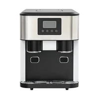Machine à glaçons 3-en-1 pour comptoir, machine à glaçons rapide en 7-9 minutes, machine à glaçons de comptoir avec fonction de broyage de glace et d'eau froide, pour usage domestique et commercial 3