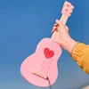 Children Ukulele Musical Toys 4 Strings Small Guitar Montessori Education Instruments Music Toy Learning 3 To 6 Years Boys Gift 5