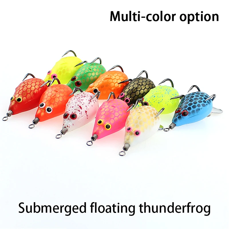 Mini Thunder Frog 3.3Cm 4.5G Luya Hollow Thunder Frog Sommergibile Thunder Frog Thailand Style