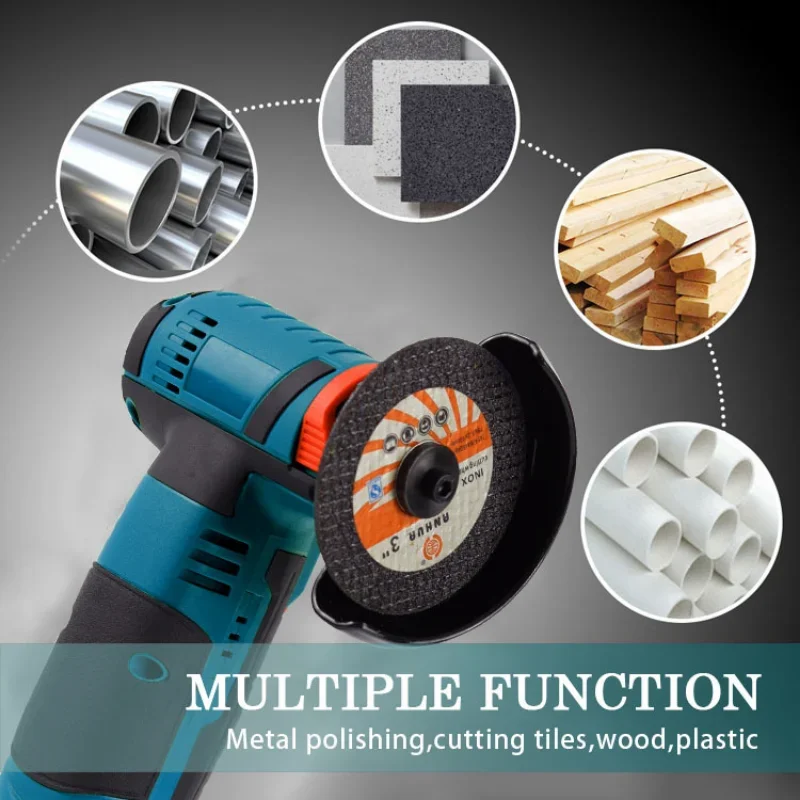 12V Mini Brushless Angle Grinder with Rechargeable Lithium Battery Cordless Polishing Machine Diamond Cutting With accessories 4