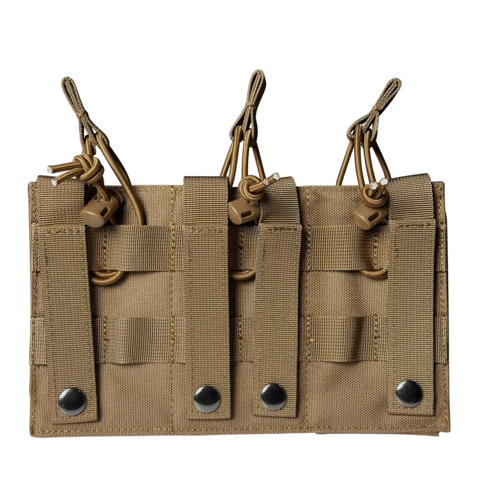 UNIONTAC taktische doppelschichtige dreifache Magazintasche, hochwertige 1000D-Nylon-5,56 Magazintaschen und 9 mm Magazintaschen – Detail 9