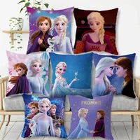 Disney Frozen Elsa Pillow Case Cushion Cover Children Baby Girl Couple Pillow Cover Decorative Pillows Case 40x40 45x45cm 1