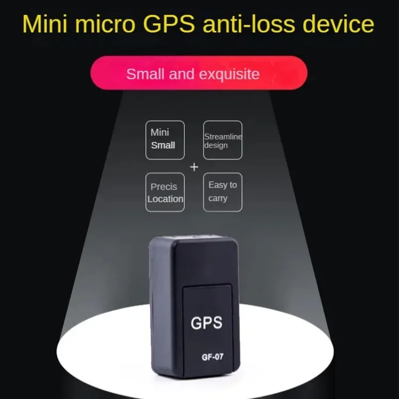 GPS Car Tracker Real Time Tracking Anti-Theft Anti-lost Locator Magnetic Mount SIM Message Positioner Mini