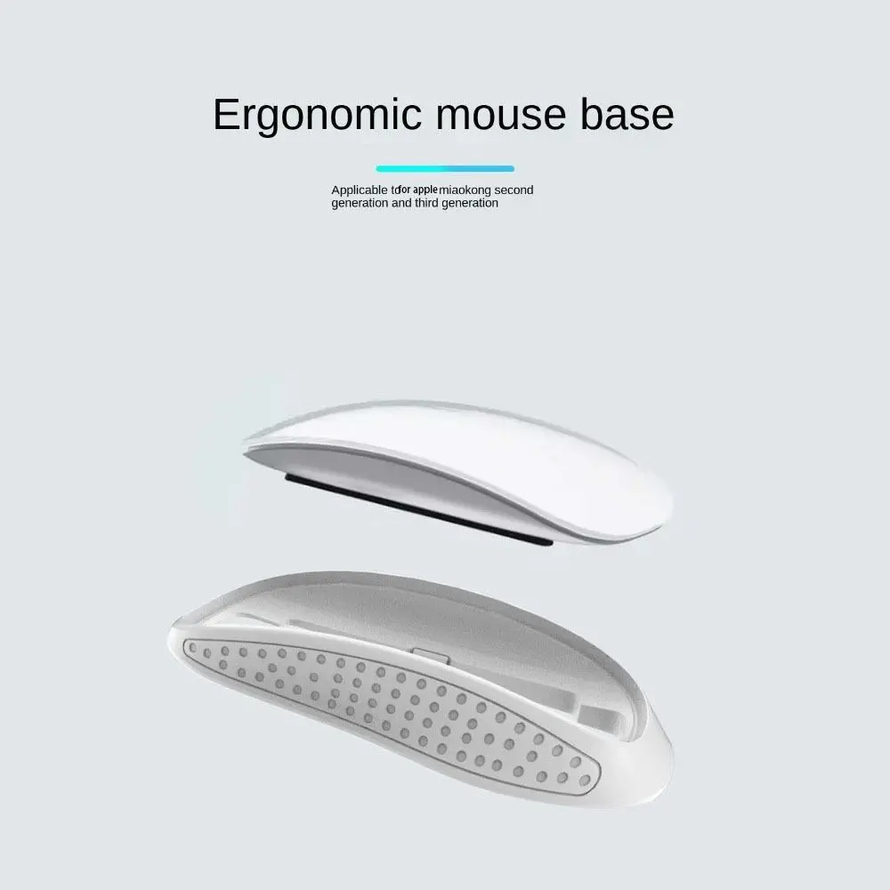 Base Rialzante Per Magic Mouse 1/2/3 Design Ergonomico Per Apple Magic Mouse Base Aumentare L'Altezza Mouse Poggiapolsi Elevato Pc