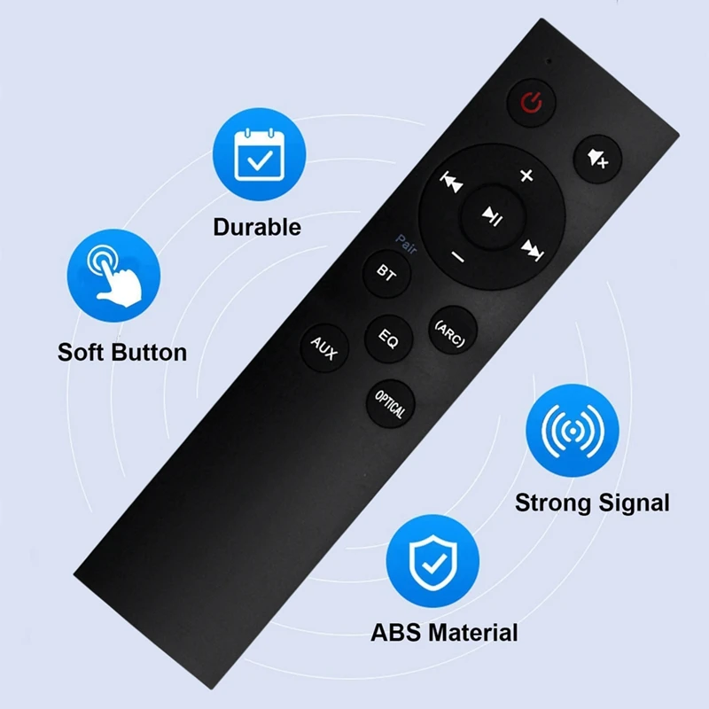 ABAC-Replace Remote Control For  Soundbar Speaker 5000 Series TAB5105 TAB5108 TAB5305 TAB5105/94 TAB5305/12 TAB5305/98 5