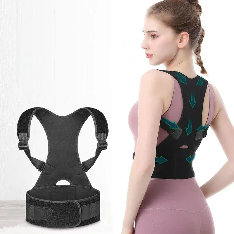 

Shoulder Office Spine Your Back Support Brace Sport Neck Belt Reshape Clavicle Home Upper Corrector Posture Adjustable Body