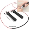 2.5/3.4mm Crossfit Jump Rope Speed&Weighted Jumping Rope Removable Weighted Anti-loosening Design PVC Wire Jump Rope 3