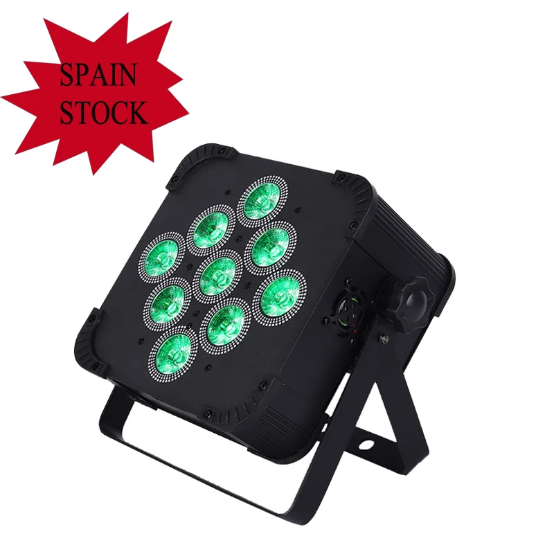 

4 шт./партия, беспроводные светодиодные фонари 9 х18 Вт