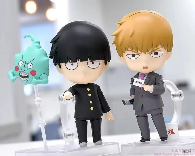 10CM Mob Reigen Arataka Anime Figure Mob Psycho 100 Kawaii Action Figure  Kageyama Shigeo Figurines Collection PVC Model Toy Gift