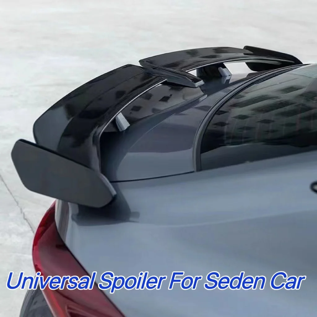 

Универсальный Спойлер из АБС-пластика, универсальное карбоновое покрытие для багажника BMW, Audi, Benz, Toyota