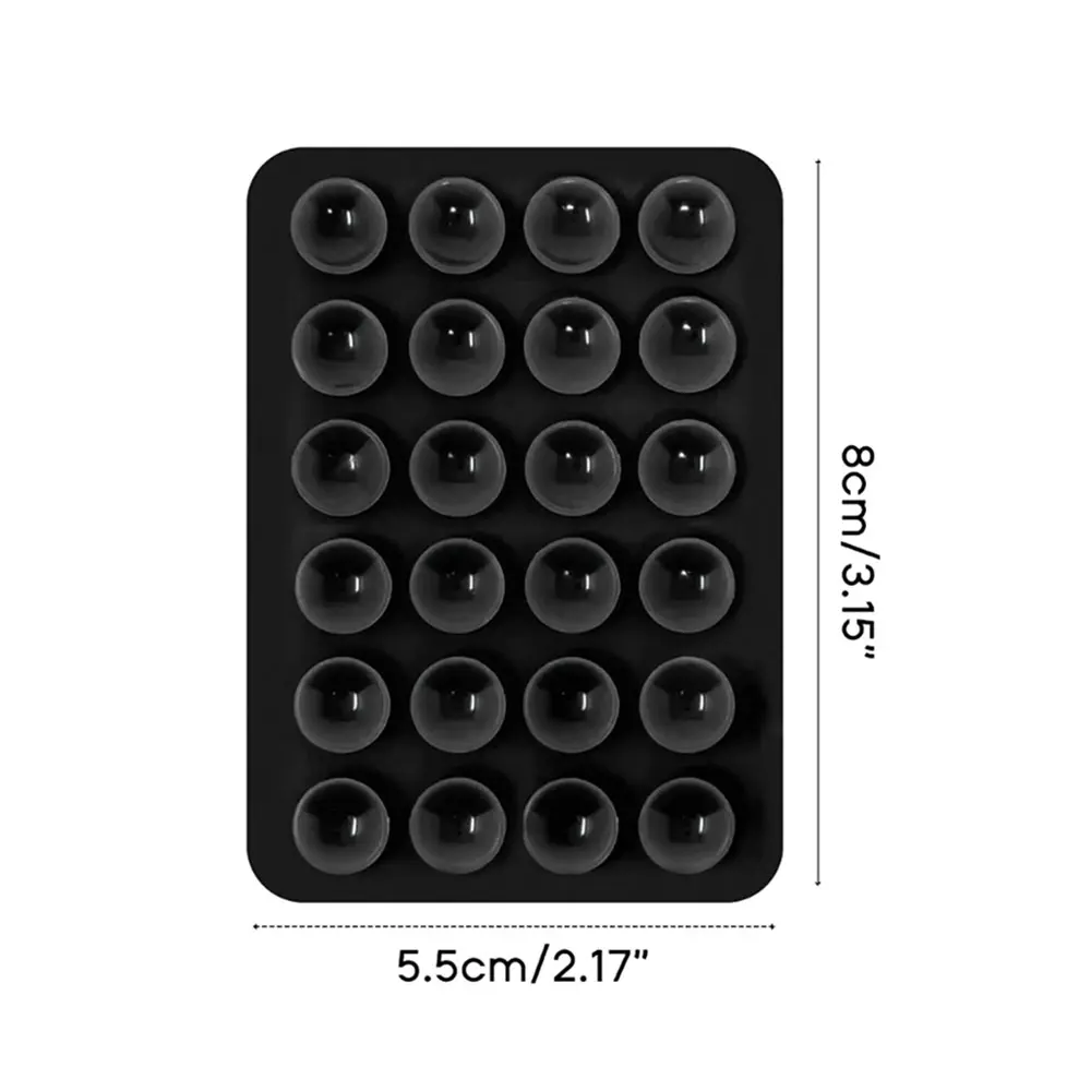 JCD-Handy-Leuchte Saugnapf-Kleber Silikon-Gummi-Saugnapf Doppelseitiges Silikon-Saugnapf für festes Pad