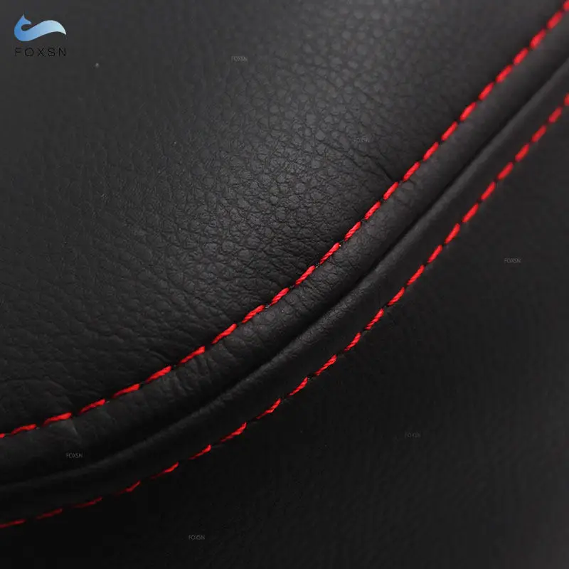 Soft Leather Console Armrest Cover For Mazda 3 2019 2020 2021 Car Center Control Armrest Box Skin Cover Trim