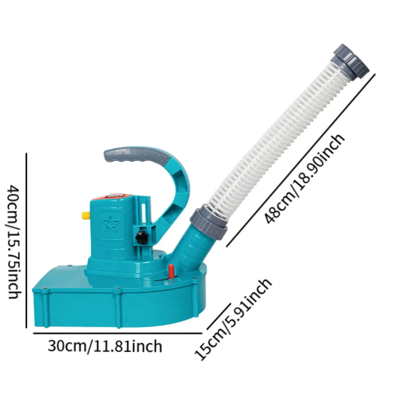 Fertilizer Dispenser Lawns 3000 RPM Versatile Fertilizer Tool Farming Seeder