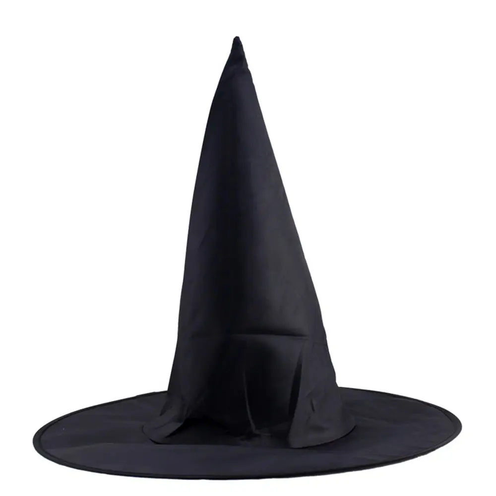 

Oxford Adult Night club Parties Hats & Caps Black Sorcerer Caps Performance Props Halloween Hats Witch Hats