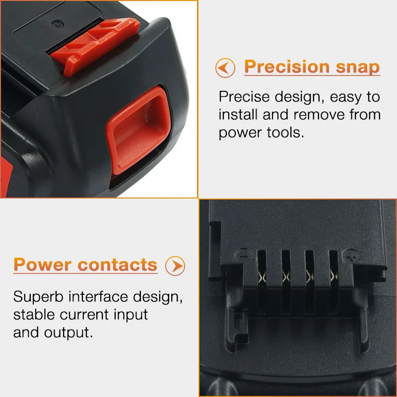 Black.Decker 20V MAX Power Tools Battery Interface