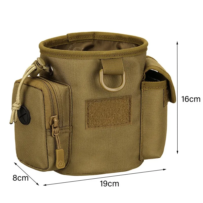 Molle Tactical Waist Pouch Fanny Pack Hunting Bag Dog Puppy Training Treat Snack Bait Pet Feed Pocket Pouch