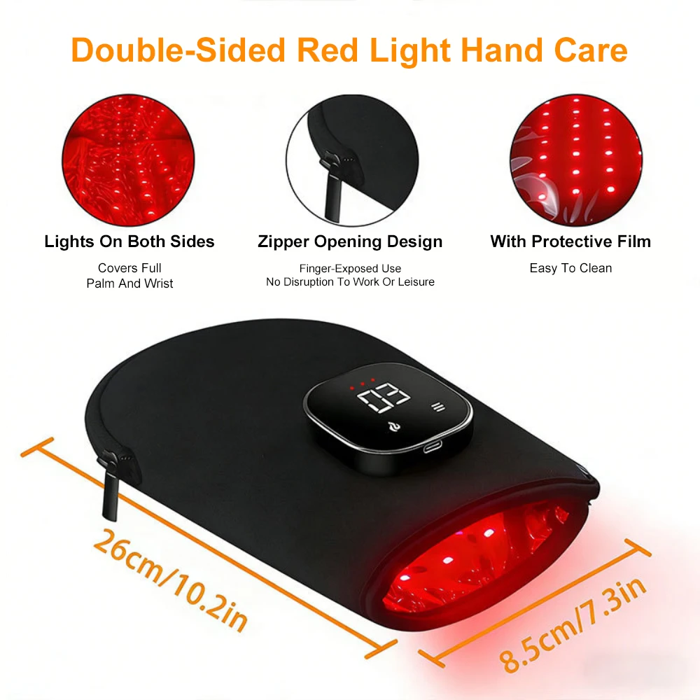 Rechargeable Red & Near-Infrared Light Therapy Glove 6