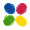 Soft Rubber Dog Brush Comb Cat Bath Brush Rubber Glove Hair Fur Grooming Massage Brush For Dog Cats Pet Bath Supplies 2