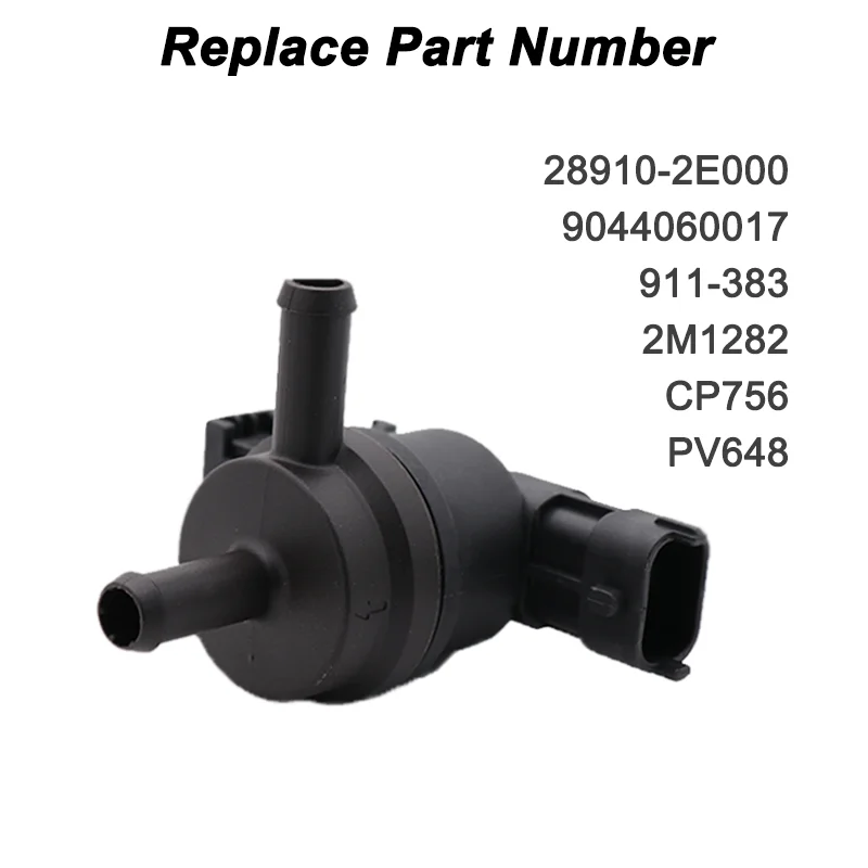 Vapor Canister Purge Control Valve 28910-2E000 for Hyundai Elantra Tucson Kia Forte K900 Soul 911-383 911383 CP756 289102E000