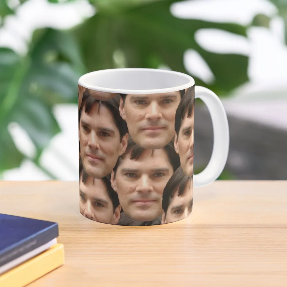 

Thomas Gibson head design Coffee Mug Anime Cups Cups Ands Mug