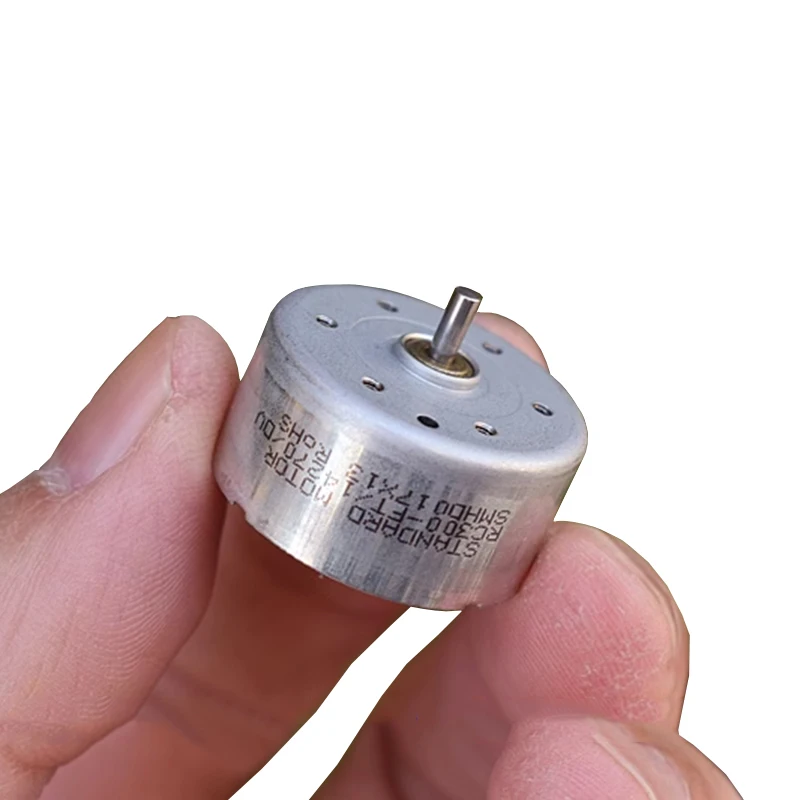 Motore Standard Rc300-Ft/14270 Dc 1.9V-4.5V 3V 5800Rpm Micro 24Mm Motore Mandrino Rotondo Fai Da Te Audio Cd Lettore Dvd Hobby Toy Fan Model