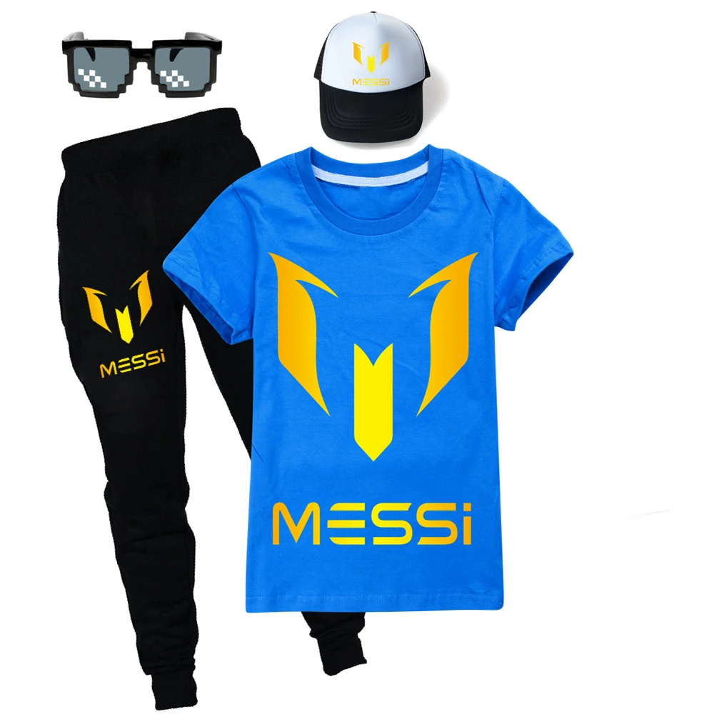 Jongen Kleding Kids Herfst Argentijnse Voetbal Superstar Messi T Shirt Kleding Meisje Outfits Sport Pak Kinderen Set| | - AliExpress