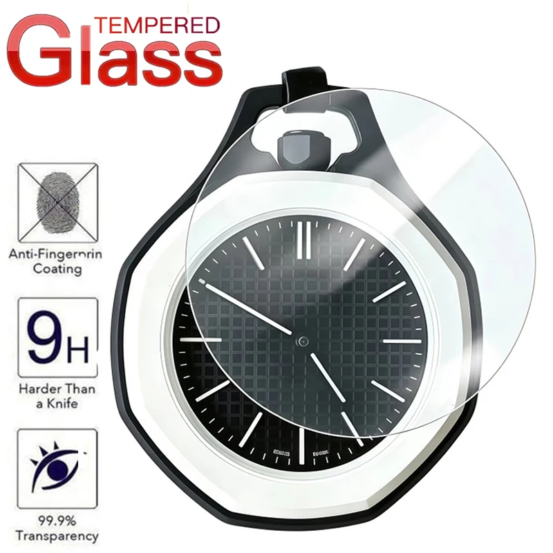 Premium Tempered Glass Screen Protector for Smartwatch - Anti-Scratch Film & Protective Cover