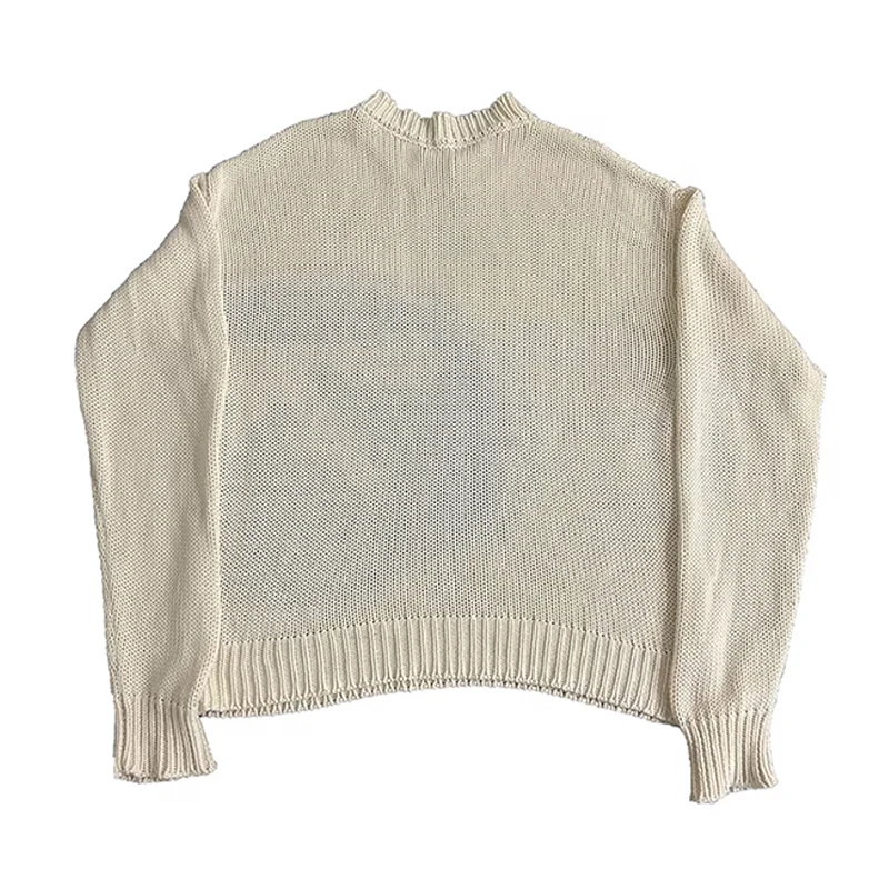 여성용 스웨터 Aphex Twin Knit Y2k 가을 풀오버 긴 소매 탑 빈티지 Knitwears 점퍼 streetwear 한국 여성 의류