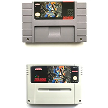 Cartuccia Di Gioco Mega Man & Bass Per Videogioco Snes Ntsc Pal