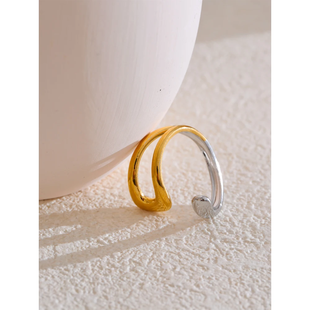 Yhpup Stainless Steel Ring Waterproof