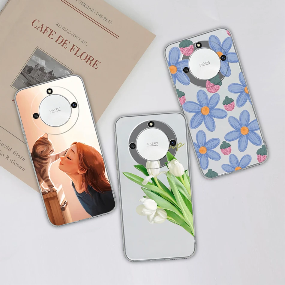 Clear Gradient Anti-Drop TPU Phone Case