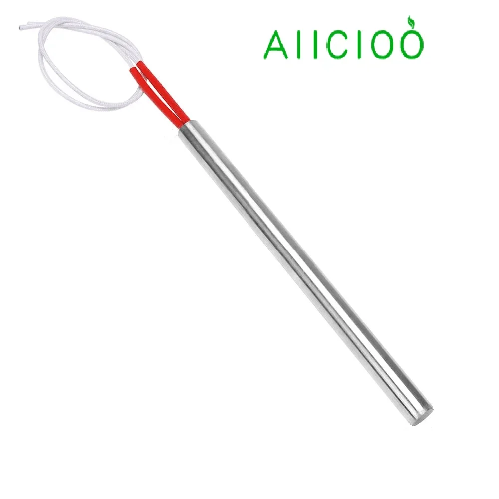 Elemento de Aquecimento Elétrico do Cartucho do Rod Quente Molde Cilíndrico Calefator Tubular Sus304 220v 500w 750w 1000w Única Extremidade
