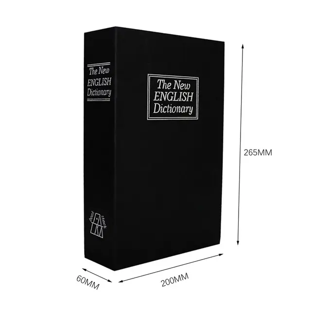 Újdonság -Tervezés Angol Szótár Alakja Key Money Box Piggy Bank Biztonságos Pénz Készpénz Érmék Megtakarító Doboz Gyerek Születésnapi Ajándék - Image 6