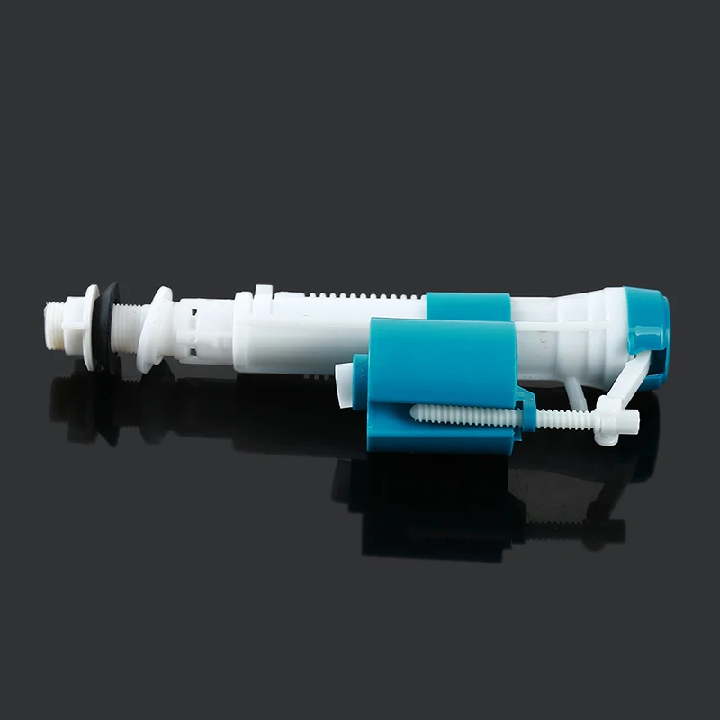 Toilet Water Tank Fittings 1PC Inlet Float Adjustable Flush Water Saving Push Button Intake Flush Valve Kits