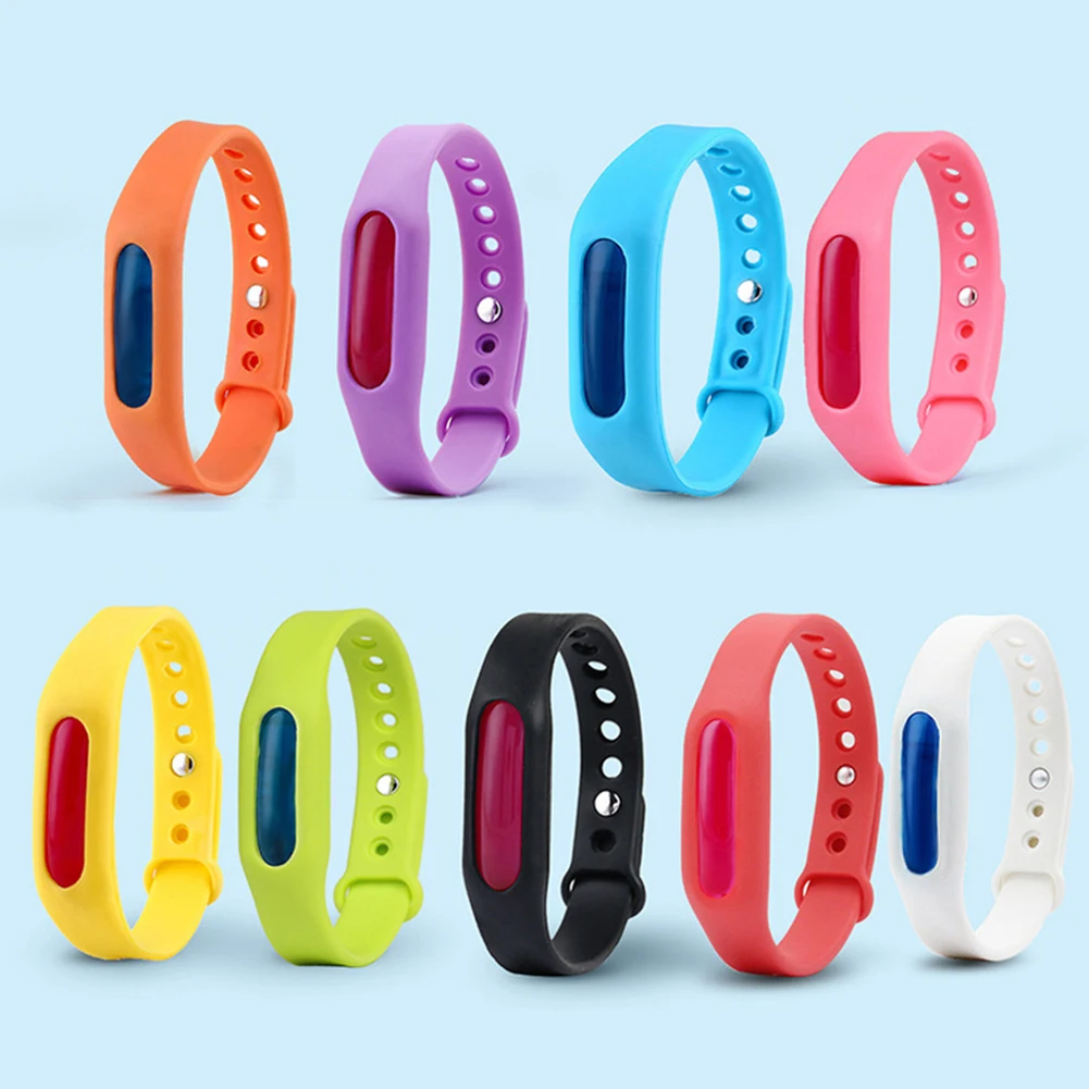 Mosquitoes Repeller Bracelet Silicone Essential Oil Anti-mosquito Bracelet for Children Adults