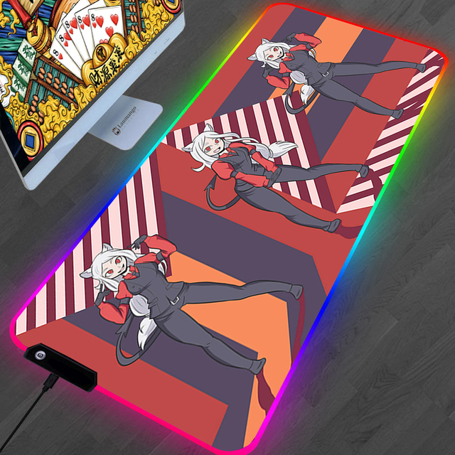 Mouse Pad Computer Accessories Pc Gamer Keyboard Backlight Mat Xxl Ковер Gaming Laptop Mousepad Computers RGB Carpet