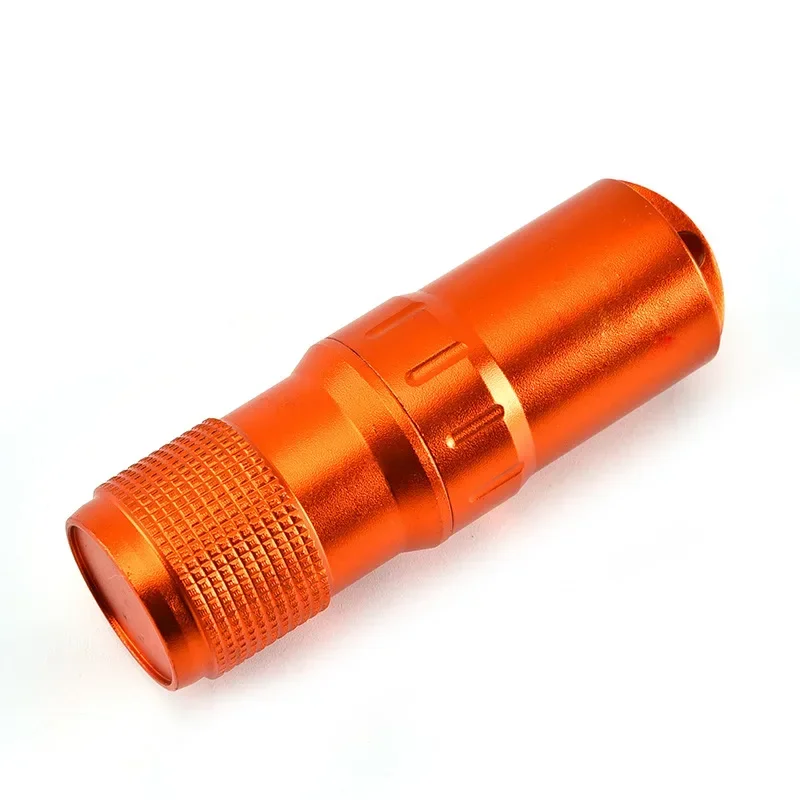 Aluminum EDC Survival Kit Waterproof Seal Bottle Capsule/Pill Airtight Case Outdoor Tools Capsule Holder Storage Container