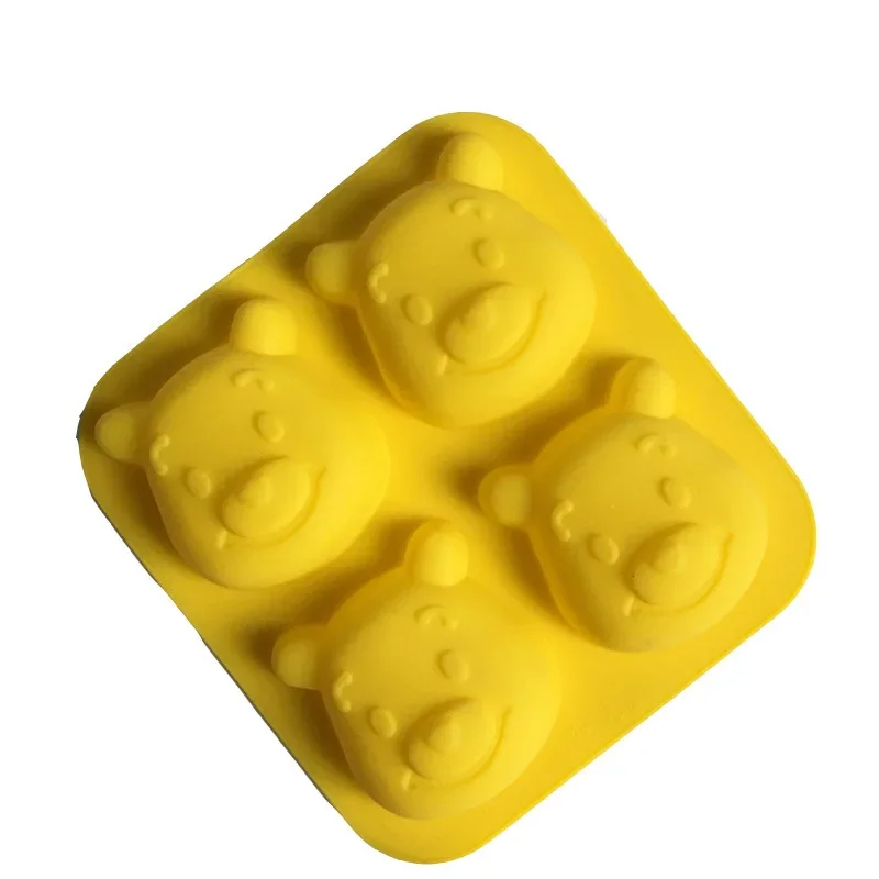 Disney Mickey Minnie Mouse Stitch 3D Silicone Ice Cube Tray Jelly Cookies Baking Cake Chocolate Fondant Mould Ice Cream DIY Tool kids baking mould