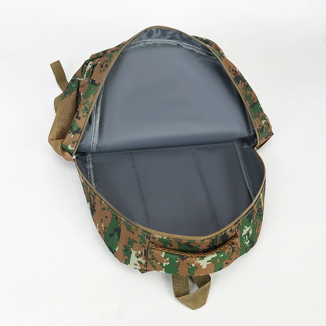 Camouflage large-capacity backpack - zipper closure, hiking, traveling, outdoor adventure backpack 5